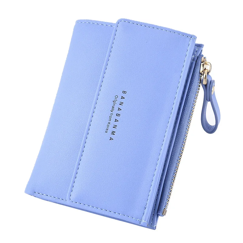 Banabanma New style WOMEN'S wallet Japanese and Korean-style buckle simple multi card bit two-fold purse multi-functional card h
Banabanma New style WOMEN'S wallet Japanese and Korean-style buckle simple multi card bit two-fold purse multi-functional card h