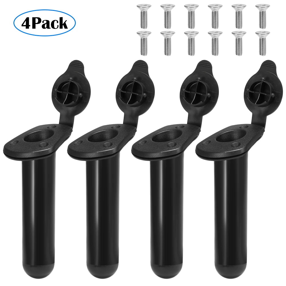 4 PCS Kayak Fishing Rod Holders with Cap Cover Boat Fishing Tackle Accessory Tool Rod Holders
4 PCS Kayak Fishing Rod Holders with Cap Cover Boat Fishing Tackle Accessory Tool Rod Holders