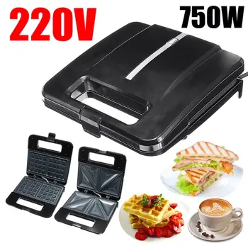 750W Electric Sandwich Maker Iron Waffles Maker Machine Bubble Egg Cake Oven Automatic Breakfast Waffle Machine 220V EU Plug
750W Electric Sandwich Maker Iron Waffles Maker Machine Bubble Egg Cake Oven Automatic Breakfast Waffle Machine 220V EU Plug