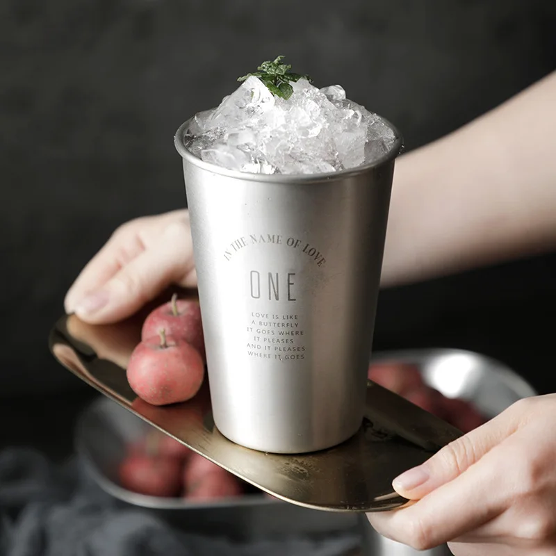 304 Stainless Steel Beer Mug Drinkware Portable Milk Coffee Drinks Cups Household Tableware Bar Tools Office Use Gargle Cup
304 Stainless Steel Beer Mug Drinkware Portable Milk Coffee Drinks Cups Household Tableware Bar Tools Office Use Gargle Cup