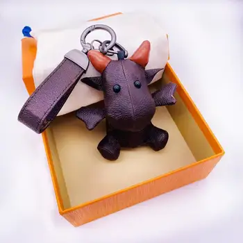 Luxury Brown Leather Spot Pattern Presbyopia Calf Keychain Cute Cow Old Flower Bag Pendant Wristlet Car Keychains Accessories
Luxury Brown Leather Spot Pattern Presbyopia Calf Keychain Cute Cow Old Flower Bag Pendant Wristlet Car Keychains Accessories