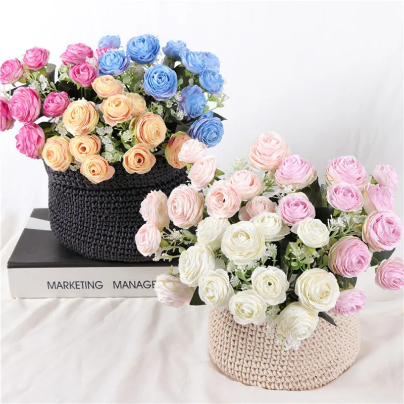 Camellia Rose Flower Living Room Decoration Simulation Fake Flower Festive Party Supplies Artificial Decorations
Camellia Rose Flower Living Room Decoration Simulation Fake Flower Festive Party Supplies Artificial Decorations