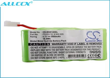 Cameron Sino 3000mAh Battery for BOSCH Rollfix 861E, D870E, D962E, FDD087, FDD087D, Roll-Lift K10, K12, Somfy D14, K10, K12, K8
Cameron Sino 3000mAh Battery for BOSCH Rollfix 861E, D870E, D962E, FDD087, FDD087D, Roll-Lift K10, K12, Somfy D14, K10, K12, K8