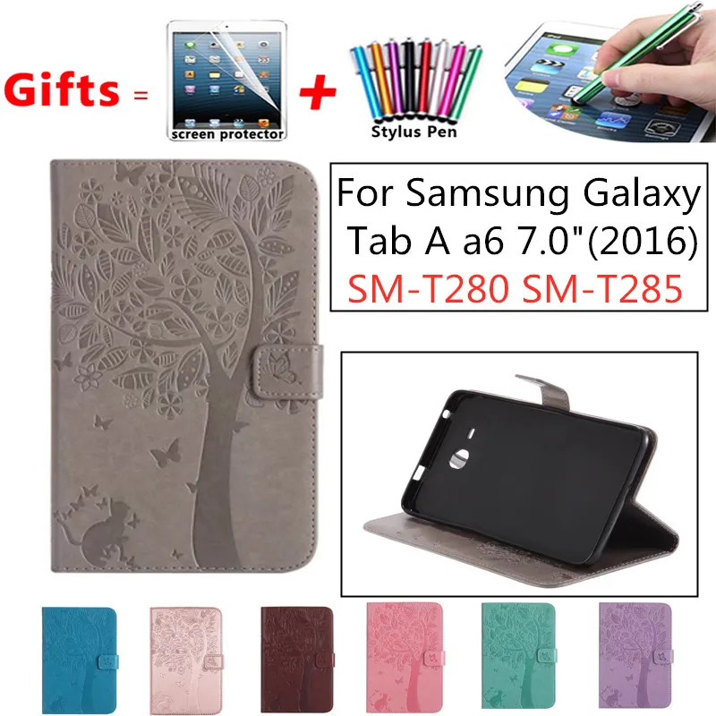 Tablet Case For Samsung Galaxy Tab A a6 7.0" T280 T285 SM-T280 SM-T285 Smart Cover Case Flip Stand PU Leather Slim Funda Couque
Tablet Case For Samsung Galaxy Tab A a6 7.0" T280 T285 SM-T280 SM-T285 Smart Cover Case Flip Stand PU Leather Slim Funda Couque