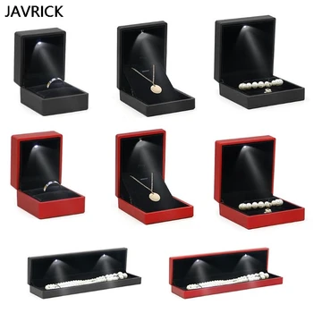 Luxury Bracelet Box Square Wedding Pendant Ring Case Jewelry Gift Box with LED Light for Proposal Engagement Wedding
Luxury Bracelet Box Square Wedding Pendant Ring Case Jewelry Gift Box with LED Light for Proposal Engagement Wedding