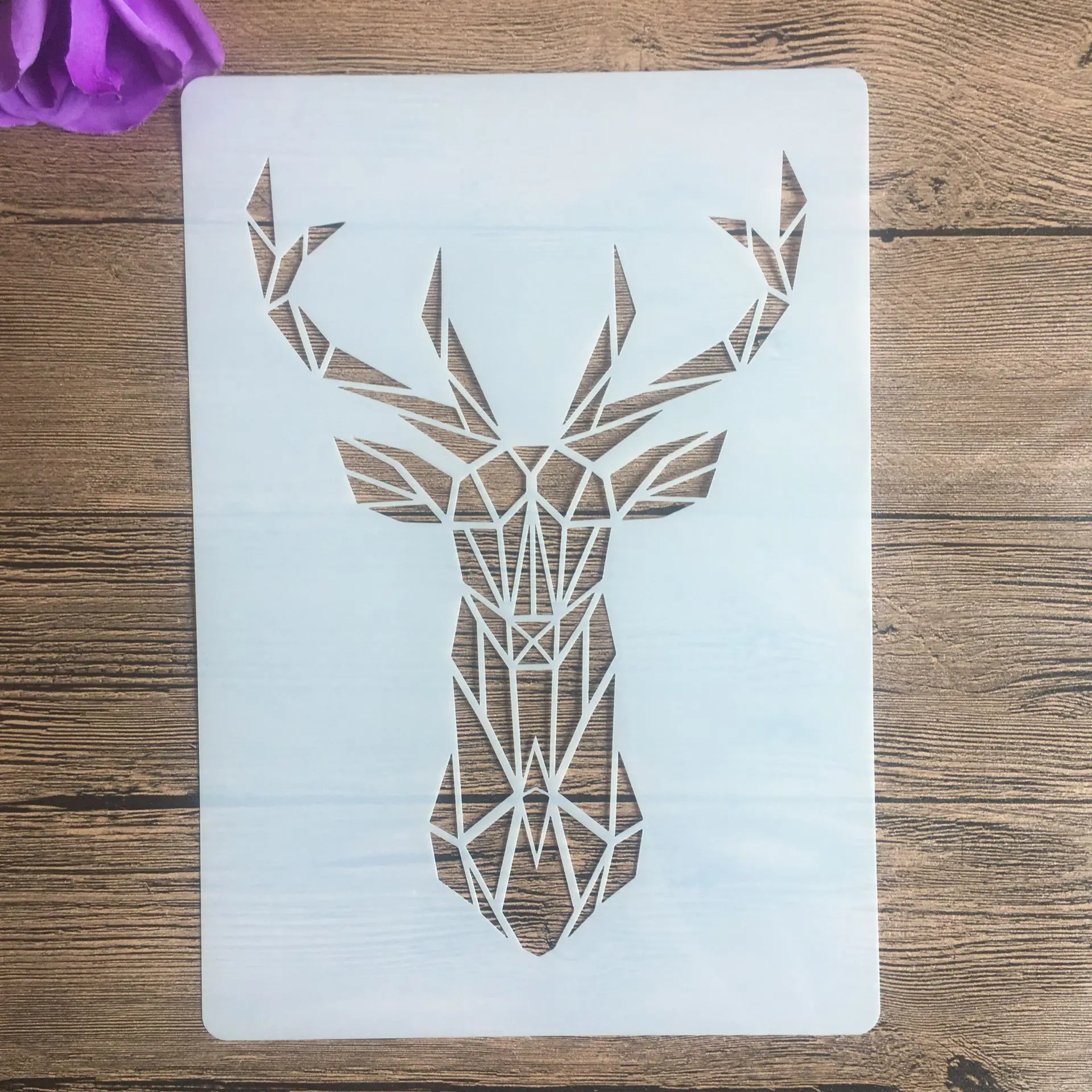 A4 29 * 21cm Bull head Mandala DIY Stencils Wall Painting Scrapbook Coloring Embossing Album Decorative Paper Card Template
A4 29 * 21cm Bull head Mandala DIY Stencils Wall Painting Scrapbook Coloring Embossing Album Decorative Paper Card Template