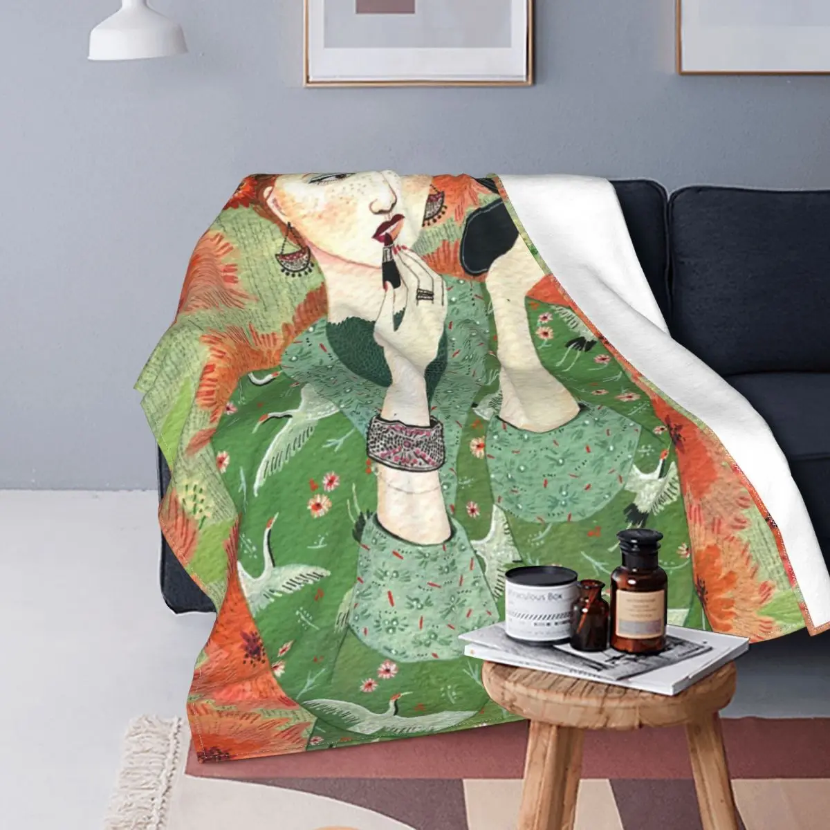 Portrait Beauty Girl Blanket Kimono Becca Stadtlander Flannel Novelty Breathable Throw Blankets for Coverlet Spring Autumn
Portrait Beauty Girl Blanket Kimono Becca Stadtlander Flannel Novelty Breathable Throw Blankets for Coverlet Spring Autumn