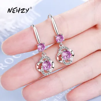 NEHZY 925 Sterling Silver New Women's Fashion Jewelry High Quality Crystal Zircon Long Tassel Flower Retro Hook Earrings
NEHZY 925 Sterling Silver New Women's Fashion Jewelry High Quality Crystal Zircon Long Tassel Flower Retro Hook Earrings