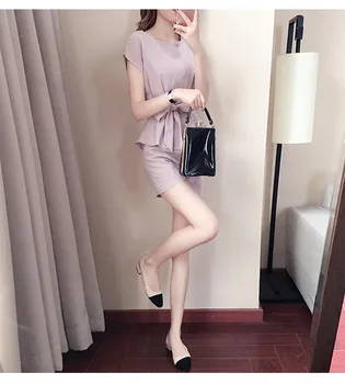 2019 Season Goddess Fan T Shirt Matching Pants Leisure Suit Female Temperament Socialite Two-piece Set 973 
2019 Season Goddess Fan T Shirt Matching Pants Leisure Suit Female Temperament Socialite Two-piece Set 973