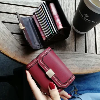 Genuine Leather Card Bag Women's Multi-Card Cute Compact Simple Ultra-Thin Card Clamp Large Capacity Cardcase
Genuine Leather Card Bag Women's Multi-Card Cute Compact Simple Ultra-Thin Card Clamp Large Capacity Cardcase