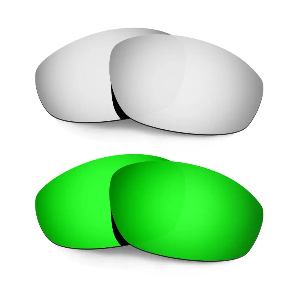 HKUCO For Whisker Sunglasses Polarized Replacement Lenses 2 Pairs Silver & Green
HKUCO For Whisker Sunglasses Polarized Replacement Lenses 2 Pairs Silver & Green