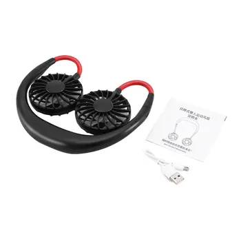 1PCs Portable Fans Hand Free Neckband Fans With USB Rechargeable 1200mA Battery Operated Dual Wind Head 3 Speed Adjustable Fan
1PCs Portable Fans Hand Free Neckband Fans With USB Rechargeable 1200mA Battery Operated Dual Wind Head 3 Speed Adjustable Fan