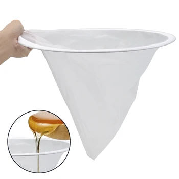 HOOMIN Cone-shaped Mesh Nylon Honey Strainer Single Layer Purifier Filter Bag Beekeeping Tools Apiary Equipment
HOOMIN Cone-shaped Mesh Nylon Honey Strainer Single Layer Purifier Filter Bag Beekeeping Tools Apiary Equipment