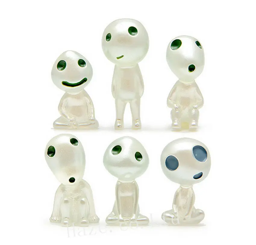 6pcs/Set Hot Anime Princess Mononoke Forest Spirit Elf Kodama PVC aCTION Figure Model Toy New Collection Great Xmas Gift
6pcs/Set Hot Anime Princess Mononoke Forest Spirit Elf Kodama PVC aCTION Figure Model Toy New Collection Great Xmas Gift