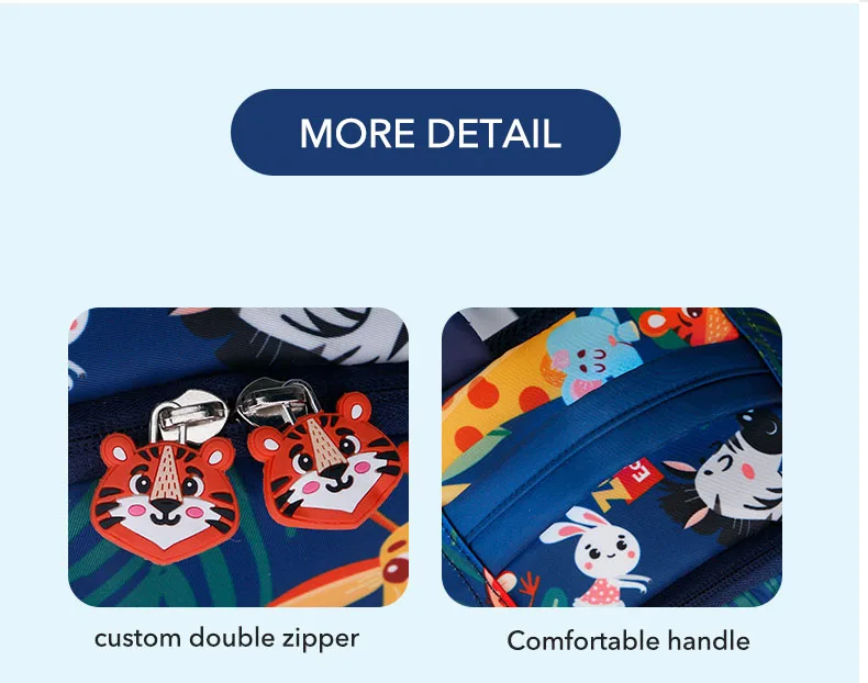 Edison 2020 New 3D Animal Children Backpacks Anti-lost Girl Boys Backpack Toddler Kids School Bags Kindergarten Cartoon Bag Edison 2020 New 3D Animal Children Backpacks Anti-lost Girl Boys Backpack Toddler Kids School Bags Kindergarten Cartoon Bag