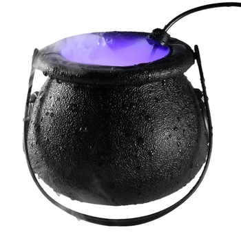 Halloween Witch Pot Smoke Machine LED Humidifier Color Changing Decor Halloween Party DIY Scene Layout Prank Toy US Plug 
Halloween Witch Pot Smoke Machine LED Humidifier Color Changing Decor Halloween Party DIY Scene Layout Prank Toy US Plug