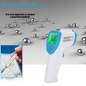 LCD Digital Infrared Thermometer Forehead Ear Adult Infant Fever Measurement High Quality Material
LCD Digital Infrared Thermometer Forehead Ear Adult Infant Fever Measurement High Quality Material