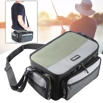 High Quality Fishing Bag Oxford Fish Reel Bait Storage Box Outdoor Carp Multifunctional Fisherman Tackle Shoulder Messenger Bag
High Quality Fishing Bag Oxford Fish Reel Bait Storage Box Outdoor Carp Multifunctional Fisherman Tackle Shoulder Messenger Bag