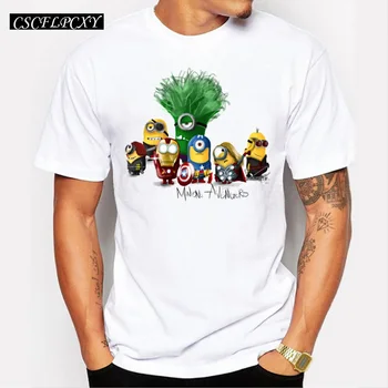 Asian Size Minions Avengers Costume Comics Superhero men t-shirt Ironman Superman Captain America The Hulk printed funny tops
Asian Size Minions Avengers Costume Comics Superhero men t-shirt Ironman Superman Captain America The Hulk printed funny tops