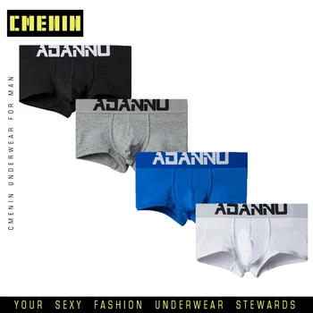 4Pcs/lot New Men Boxer Underwear Man Boxers Male Underpants Cotton Panties Shorts Breathable Comfortable Cuecas Homme Boxershort
4Pcs/lot New Men Boxer Underwear Man Boxers Male Underpants Cotton Panties Shorts Breathable Comfortable Cuecas Homme Boxershort