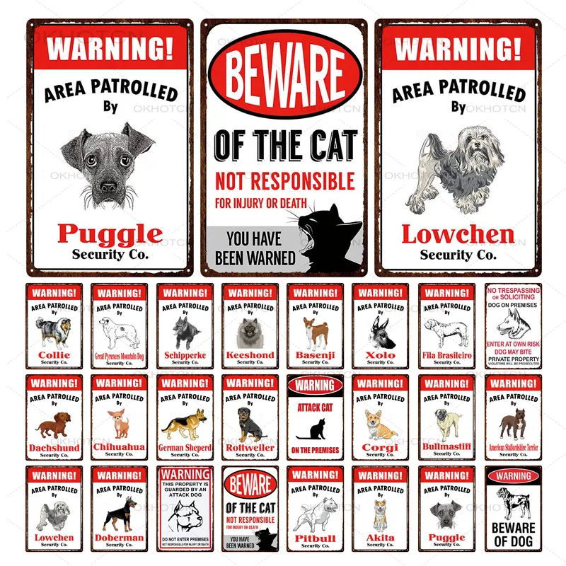 Warning Tin Sign Beware of Attacking Cat Metal Painting Retro Anti-Fading Cute Funny Cat Decorative Plaque for The Wall 20X30Cm
Warning Tin Sign Beware of Attacking Cat Metal Painting Retro Anti-Fading Cute Funny Cat Decorative Plaque for The Wall 20X30Cm