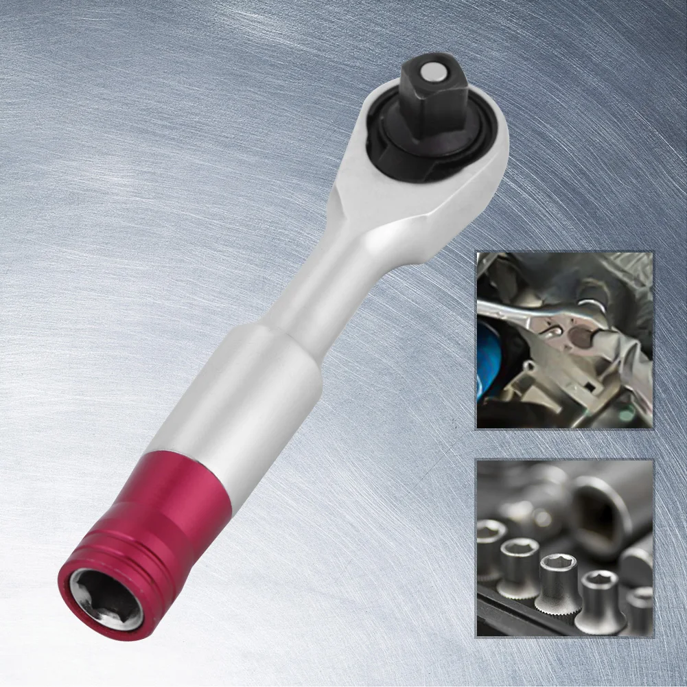 Mini Ratchet Wrench 1/4 Inch Torque Rachet Wrench Set Repair Tool With Fast Cutting Function For Vehicle Socket Wrench Kit Tools
Mini Ratchet Wrench 1/4 Inch Torque Rachet Wrench Set Repair Tool With Fast Cutting Function For Vehicle Socket Wrench Kit Tools