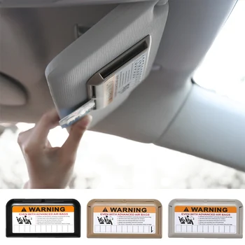 Car-styling Auto Sun Visor Organizer for Temporary Parking Phone Number Clip High-Speed IC Card Holder Stowing Tidying
Car-styling Auto Sun Visor Organizer for Temporary Parking Phone Number Clip High-Speed IC Card Holder Stowing Tidying