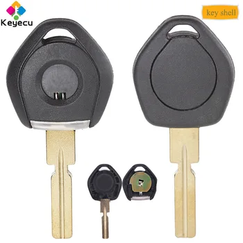 KEYECU Replacement Transponder Key Shell Case With HU58 Blade & Led Light - FOB for BMW 318i 325i 328i 525i 530i 540i 570i M3 
KEYECU Replacement Transponder Key Shell Case With HU58 Blade & Led Light - FOB for BMW 318i 325i 328i 525i 530i 540i 570i M3