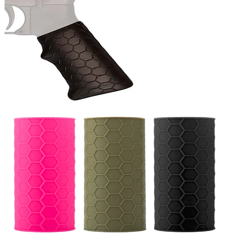 Anti Slip Covert Clutch Universal Tactical Airsoft Hunting Gun Rubber Cover Hand Grip Glove Sleeve For Glock Pistol Handle
Anti Slip Covert Clutch Universal Tactical Airsoft Hunting Gun Rubber Cover Hand Grip Glove Sleeve For Glock Pistol Handle