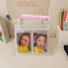 Clear Acrylic Desktop Standing Photo Album 3 4 5 6 inch Photo Postcards Collect Display Holder Kawaii School Stationary
Clear Acrylic Desktop Standing Photo Album 3 4 5 6 inch Photo Postcards Collect Display Holder Kawaii School Stationary
