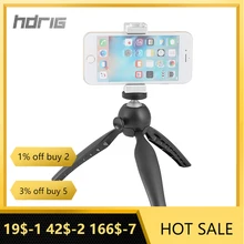 HDRiG Mini Tripod Tabletop Stand With 360 Degrees Rotatable Heads Tripod for Smartphone Camera for iPhone Android
HDRiG Mini Tripod Tabletop Stand With 360 Degrees Rotatable Heads Tripod for Smartphone Camera for iPhone Android