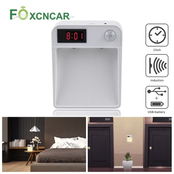 Wireless LED Light with Clock Motion Sensor Under Cabinet LED Lights for Kitchen Furniture Stick on Stairs Wall Night Lamp 4.5V
Wireless LED Light with Clock Motion Sensor Under Cabinet LED Lights for Kitchen Furniture Stick on Stairs Wall Night Lamp 4.5V