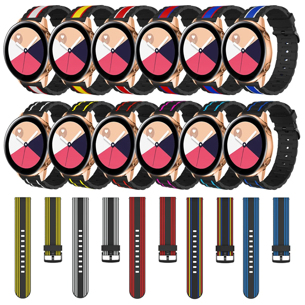 20mm 22mm Silicone Strap For Samsung Galaxy Watch 3 41mm Sport Watch Replacement Bracelet For Galaxy Watch 3 45mm Wrist Bands
20mm 22mm Silicone Strap For Samsung Galaxy Watch 3 41mm Sport Watch Replacement Bracelet For Galaxy Watch 3 45mm Wrist Bands