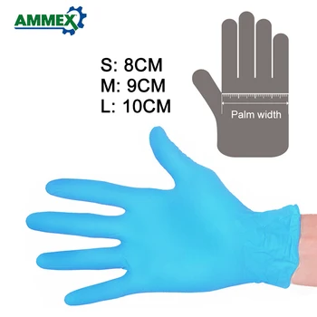 100Pcs Disposable Nitrile Rubber Glove Powder Free Multi-use Strong Stretchy Gloves for Home Food Medical Dental Gloves Latex
100Pcs Disposable Nitrile Rubber Glove Powder Free Multi-use Strong Stretchy Gloves for Home Food Medical Dental Gloves Latex