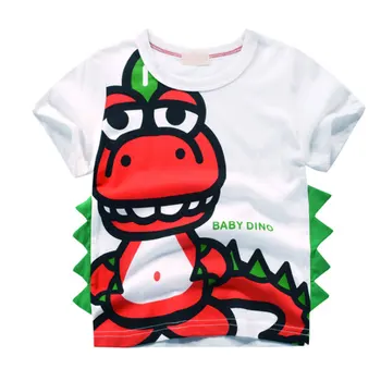 High Quality New Boys T shirts Cotton Summer Cartoon Dinosaur Kids Boys Tops Tees Cute Animals Short Sleeve Boys Clothes 2-8Yrs
High Quality New Boys T shirts Cotton Summer Cartoon Dinosaur Kids Boys Tops Tees Cute Animals Short Sleeve Boys Clothes 2-8Yrs