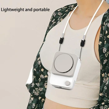 Handheld Personal Mini Fan Hanging Neck Fan USB Rechargeable Portable Desktop Fan Cooler with Strap Adjustable 3 Speed
Handheld Personal Mini Fan Hanging Neck Fan USB Rechargeable Portable Desktop Fan Cooler with Strap Adjustable 3 Speed