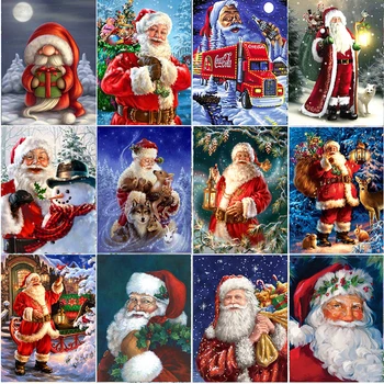 Santa Drill Diamond Embroidery Canvas Cross Stitch Home Decoration Diamond Art Painting 5D DIY Full Square Christmas Resin Drill 
Santa Drill Diamond Embroidery Canvas Cross Stitch Home Decoration Diamond Art Painting 5D DIY Full Square Christmas Resin Drill