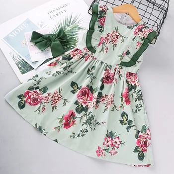 Girls Dress 2020 New Summer Princess Dress Bow Tie Elegant Casual Floral Beach Costumes Party Dresses Children Clothing 3-7Y
Girls Dress 2020 New Summer Princess Dress Bow Tie Elegant Casual Floral Beach Costumes Party Dresses Children Clothing 3-7Y