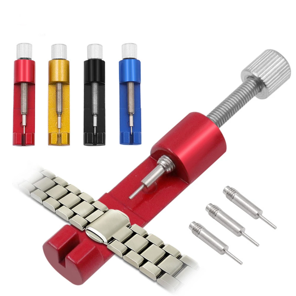 Portable Watch Band Strap Link Pin Remover Repair Tool Kit Watch Link Removal With 3 Pins Replacement Metal Strap Adjustable
Portable Watch Band Strap Link Pin Remover Repair Tool Kit Watch Link Removal With 3 Pins Replacement Metal Strap Adjustable