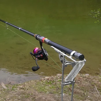 Fishing Bracket Holder Spring Automatic Adjustable Fishing Rod Pole Bracket Stainless Steel Double Sea Rod Stand Holder
Fishing Bracket Holder Spring Automatic Adjustable Fishing Rod Pole Bracket Stainless Steel Double Sea Rod Stand Holder