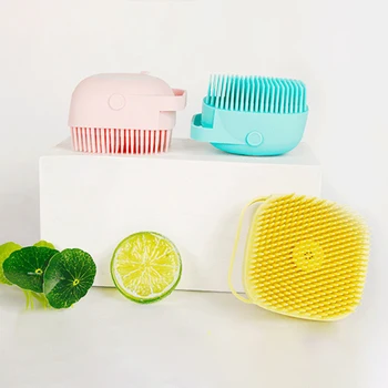 Pet Bath Spa Brush Multifunction Dog Cat Soft Head Massage Brush With Shampoo Dispenser Dog Hair Washing Comb Body Shower Brush
Pet Bath Spa Brush Multifunction Dog Cat Soft Head Massage Brush With Shampoo Dispenser Dog Hair Washing Comb Body Shower Brush
