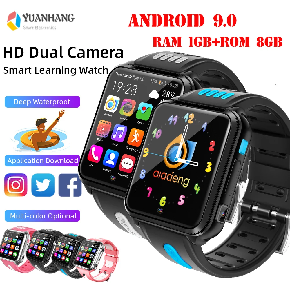 Android 9.0 Smart 4G Remote Camera GPS WI-FI Trace Locate Kids Student Google Play Bluetooth Smartwatch Video Call Phone Watch
Android 9.0 Smart 4G Remote Camera GPS WI-FI Trace Locate Kids Student Google Play Bluetooth Smartwatch Video Call Phone Watch