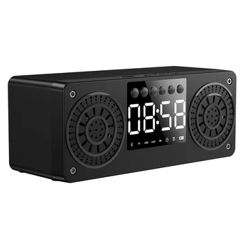Stereo Wooden Subwoofer Bluetooth Speaker FM Radio Portable Mp3 Play Super Bass Loudspeaker Computer Column Black
Stereo Wooden Subwoofer Bluetooth Speaker FM Radio Portable Mp3 Play Super Bass Loudspeaker Computer Column Black