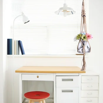 Delicate Macrame Plant Hanger Indoor Outdoor Hanging Planter Wall Art Cotton Rope for Round and Square Pots (Wood Circle Double 
Delicate Macrame Plant Hanger Indoor Outdoor Hanging Planter Wall Art Cotton Rope for Round and Square Pots (Wood Circle Double