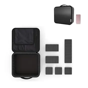 Makeup Box for Professional Use Makeup Bag Large Capacity Adjustable Cosmetic Bag Portable Shockproof Waterproof Storage Bag
Makeup Box for Professional Use Makeup Bag Large Capacity Adjustable Cosmetic Bag Portable Shockproof Waterproof Storage Bag