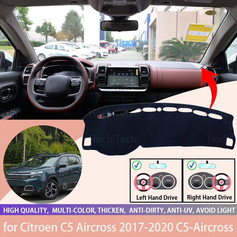 Car Dashboard Avoid Light Pad Instrument Platform Desk Cover Mat Carpets for Citroen C5 Aircross 2017-2020 C5-Aircross
Car Dashboard Avoid Light Pad Instrument Platform Desk Cover Mat Carpets for Citroen C5 Aircross 2017-2020 C5-Aircross