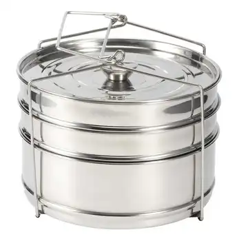 EECOO Multifunction 3-Tier Stainless Steel Steamer Cooker Pot Set Cook Food Pressure Pot Accessories Coolware Kitchen Tools
EECOO Multifunction 3-Tier Stainless Steel Steamer Cooker Pot Set Cook Food Pressure Pot Accessories Coolware Kitchen Tools