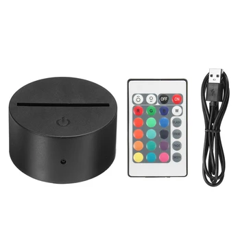 USB Cable Base Blocking Lightweight 3D Night Light Acrylic Modern Led Remote Control Gift
USB Cable Base Blocking Lightweight 3D Night Light Acrylic Modern Led Remote Control Gift