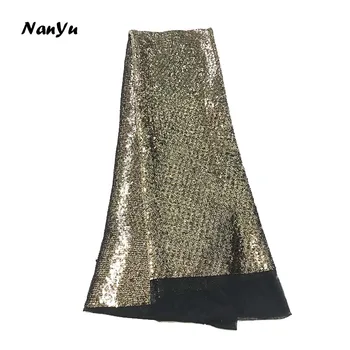 NanYu 3mm Overlap Sequins Fabric High Quality Embossing Gold Sequin Lace Mesh Fabric For Evening Dress
NanYu 3mm Overlap Sequins Fabric High Quality Embossing Gold Sequin Lace Mesh Fabric For Evening Dress
