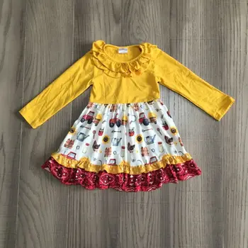 girlymax children girl fall farm skirt girl farm chook tractor dress girl mustard dress
girlymax children girl fall farm skirt girl farm chook tractor dress girl mustard dress